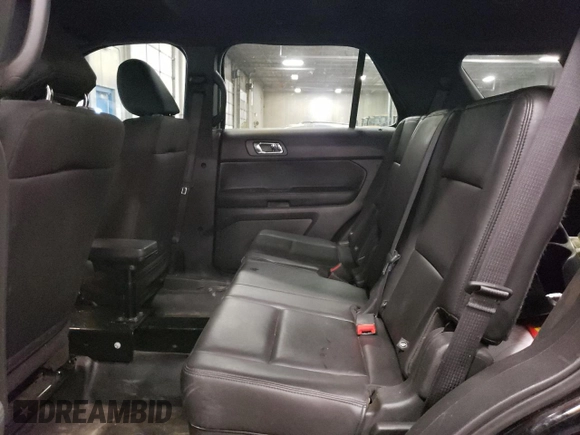 2015 Ford Utility Police Interceptor with VIN 1FM5K8ARXFGC67878, listed as a Copart auction lot 72578004 with 0 mi miles and Salvage Title. Bid and sale history available at carsss.com. Image 11.