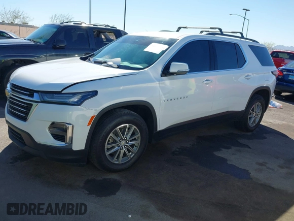 2023 Chevrolet Traverse LT Cloth with VIN 1GNERGKW4PJ130588, listed as a IAAI auction lot 41883308 with 78,792 mi miles and . Bid and sale history available at DreamBid. Image 14.