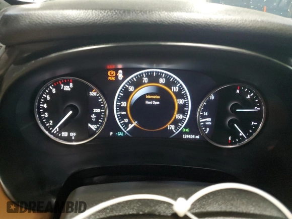 2017 Buick LaCrosse Essence with VIN 1G4ZP5SS4HU172157, listed as a Copart auction lot 50945495 with 124,454 mi miles and Salvage Title. Bid and sale history available at carsss.com. Image 9.