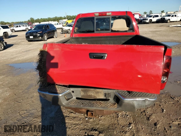 2008 GMC Canyon SLE2 with VIN 1GTDT13E488146176, listed as a Copart auction lot 81620244 with 145,178 mi miles and Salvage Title. Bid and sale history available at carsss.com. Image 6.