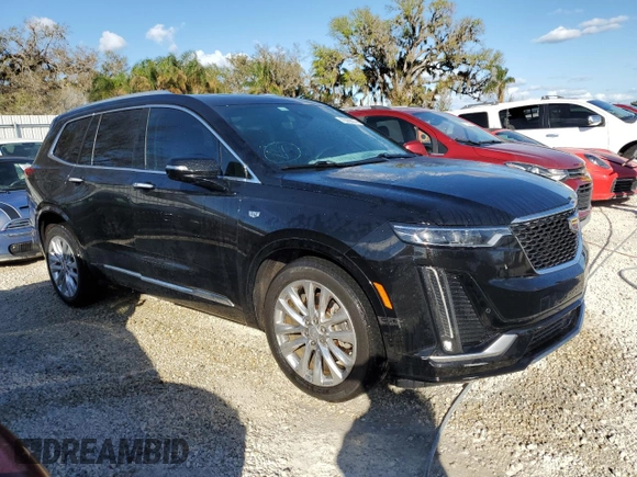 2020 Cadillac XT6 AWD Premium Luxury with VIN 1GYKPFRS3LZ102883, listed as a Copart auction lot 75562674 with 105,428 mi miles and Non Repairable. Bid and sale history available at carsss.com. Image 4.
