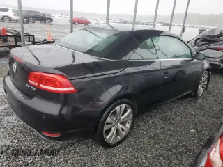 2013 Volkswagen Eos Lux with VIN WVWFW8AH3DV005858, listed as a Copart auction lot 51748545 with 76,624 mi miles and Salvage Title. Bid and sale history available at DreamBid. Image 3.