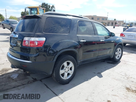 2009 GMC Acadia SLE1 with VIN 1GKER13D09J109506, listed as a IAAI auction lot 41999501 with 153,833 mi miles and . Bid and sale history available at DreamBid. Image 4.