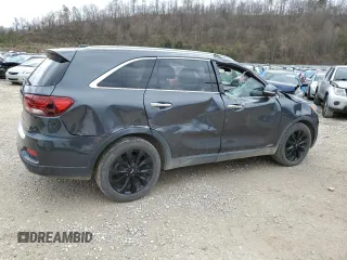 2020 Kia Sorento EX with VIN 5XYPHDA52LG705292, listed as a Copart auction lot 47471575 with 123,228 mi miles and Salvage Title. Bid and sale history available at DreamBid. Image 3.