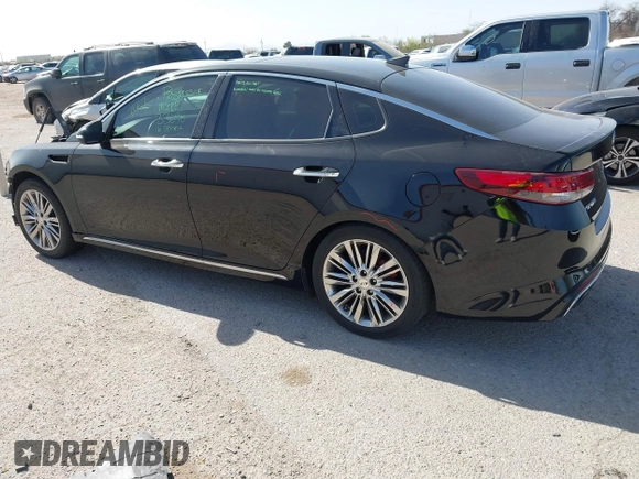 2016 Kia Optima SXL Turbo with VIN 5XXGV4L29GG086468, listed as a IAAI auction lot 41933581 with 186,881 mi miles. Bid and sale history available at carsss.com. Image 3.