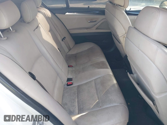 2011 BMW 5 Series 528i with VIN WBAFR1C51BC740734, listed as a IAAI auction lot 42035705 with 134,691 mi miles and . Bid and sale history available at carsss.com. Image 8.