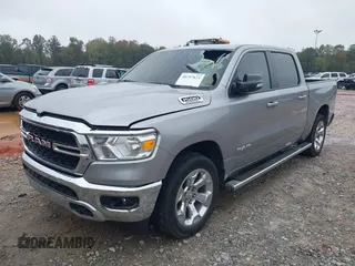 2022 Ram 1500 Lone Star with VIN 1C6RREFM6NN408489, listed as a IAAI auction lot 40797821 with Not provided miles and . Bid and sale history available at DreamBid. Image 2.