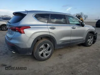 2022 Hyundai Santa Fe SE with VIN 5NMS1DAJ8NH424117, listed as a Copart auction lot 83401824 with 42,767 mi miles and Salvage Title. Bid and sale history available at carsss.com. Image 3.