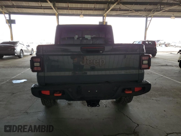 2024 Jeep Gladiator Mojave with VIN 1C6JJTEG8RL115148, listed as a Copart auction lot 58774745 with 16,281 mi miles and Salvage title. Bid and sale history available at DreamBid. Image 6.