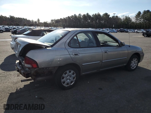 2001 Nissan Sentra GXE with VIN 3N1CB51D31L502482, listed as a Copart auction lot 50762195 with 185,455 mi miles and Salvage title. Bid and sale history available at DreamBid. Image 3.