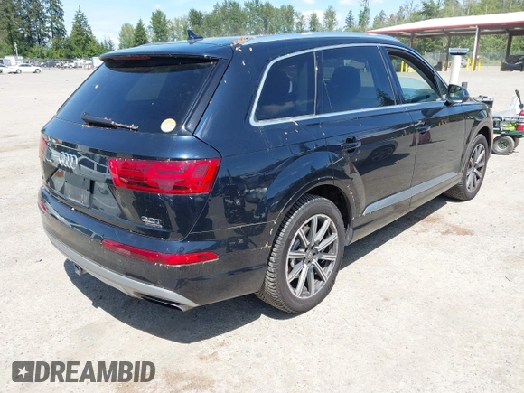 2017 Audi Q7 Prestige with VIN WA1VAAF72HD027809, listed as a IAAI auction lot 42356783 with 134,551 mi miles and . Bid and sale history available at DreamBid. Image 4.