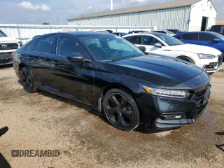 2019 Honda Accord Touring with VIN 1HGCV1F99KA805603, listed as a Copart auction lot 62812815 with 147,570 mi miles and Clean title. Bid and sale history available at DreamBid. Image 4.