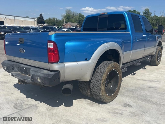 2008 Ford Super Duty F-350 DRW XL with VIN 1FTWW33R18EB36544, listed as a Copart auction lot 53727335 with 208,038 mi miles and Clean Title. Bid and sale history available at carsss.com. Image 4.