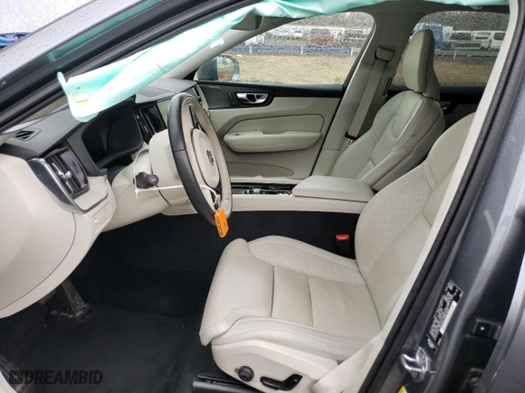2021 Volvo XC60 Inscription with VIN YV4102RL3M1860596, listed as a Copart auction lot 47239585 with 39,830 mi miles and Salvage Title. Bid and sale history available at carsss.com. Image 7.