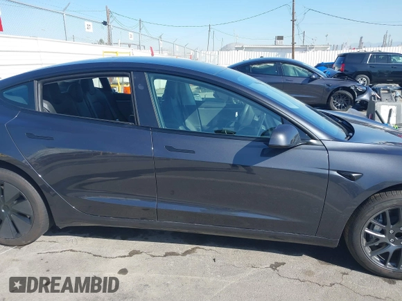 2024 Tesla Model 3 with VIN 5YJ3E1EA7RF717855, listed as a IAAI auction lot 41838814 with 8,750 mi miles and . Bid and sale history available at DreamBid. Image 13.