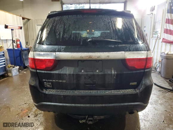 2013 Dodge Durango SXT with VIN 1C4RDJAG0DC671668, listed as a Copart auction lot 47861355 with 134,484 mi miles and Salvage Title. Bid and sale history available at carsss.com. Image 6.