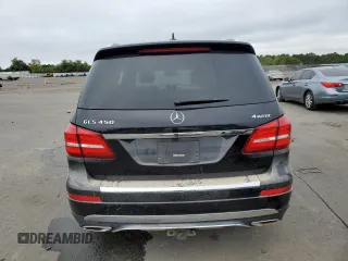 2017 Mercedes-Benz GLS 450 with VIN 4JGDF6EE1HA810438, listed as a Copart auction lot 68305714 with Not Provided miles and Salvage Title. Bid and sale history available at DreamBid. Image 6.