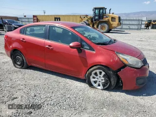 2014 Kia Rio LX with VIN KNADM4A35E6357844, listed as a Copart auction lot 55349705 with 173,026 mi miles and Clean Title. Bid and sale history available at DreamBid. Image 4.