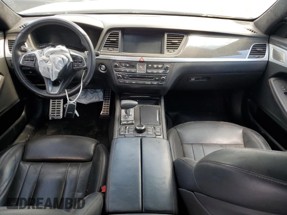 2018 Genesis G80 Sport z VIN KMHGN4JB3JU232931, wystawiony jako Copart lot #63429655 z przebiegiem 87 311 mil mil oraz Szkoda całkowita • Salvage title. Historia ofert i sprzedaży dostępna na DreamBid. Obrazek 8.