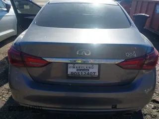 2021 Infiniti Q50 3.0t LUXE with VIN JN1EV7BP4MM705007, listed as a IAAI auction lot 41458611 with 59,246 mi miles. Bid and sale history available at carsss.com. Image 6.