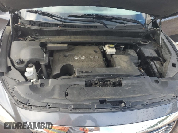 2014 Infiniti QX60 with VIN 5N1AL0MM0EC548168, listed as a Copart auction lot 59849285 with 144,723 mi miles and Salvage title. Bid and sale history available at DreamBid. Image 12.
