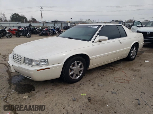 2001 Cadillac Eldorado Touring ETC z VIN 1G6ET12921B103685, wystawiony jako Copart lot #84565144 z przebiegiem 99 265 mil mil oraz Szkoda całkowita • Salvage title. Historia ofert i sprzedaży dostępna na DreamBid. Obrazek 1.
