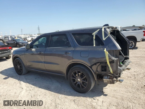 2015 Dodge Durango R/T with VIN 1C4SDHCT8FC953273, listed as a Copart auction lot 50690715 with 119,259 mi miles and Salvage title. Bid and sale history available at DreamBid. Image 2.