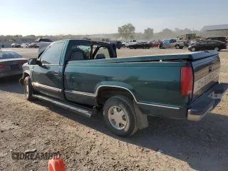 1996 Chevrolet Silverado 1500 with VIN 1GCEC14M6TZ154941, listed as a Copart auction lot 66361154 with 124,631 mi miles and Salvage Title. Bid and sale history available at DreamBid. Image 2.