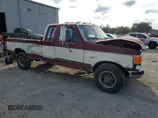 1990 Ford F-250 with VIN 1FTHX25M8LKA56573, listed as a Copart auction lot 74191114 with 88,682 mi miles and Salvage Title. Bid and sale history available at carsss.com. Image 4.