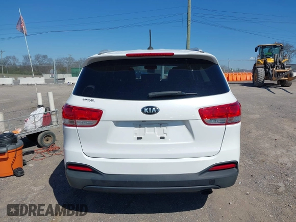2016 Kia Sorento LX with VIN 5XYPG4A39GG106459, listed as a IAAI auction lot 41790974 with 107,994 mi miles. Bid and sale history available at carsss.com. Image 16.