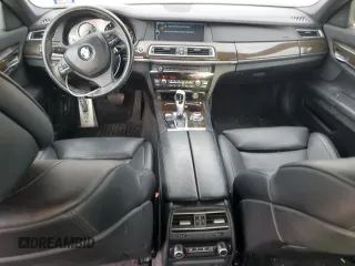 2011 BMW 7 Series 750Li with VIN WBAKB8C51BC852154, listed as a Copart auction lot 51530235 with 109,691 mi miles and Salvage Title. Bid and sale history available at carsss.com. Image 8.