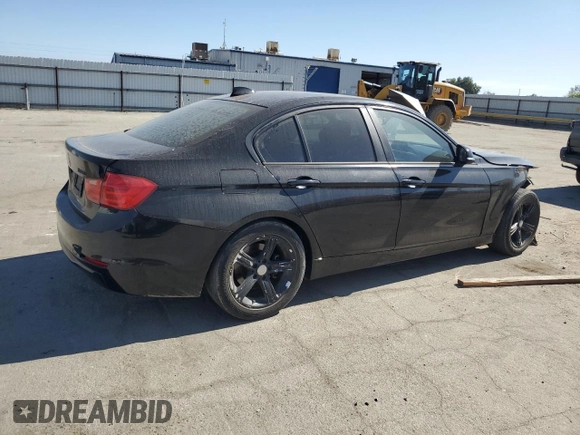 2014 BMW 3 Series 328i with VIN WBA3C1C5XEK106904, listed as a Copart auction lot 60565595 with 91,576 mi miles and Salvage title. Bid and sale history available at DreamBid. Image 3.
