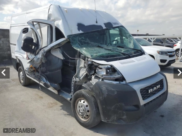 2020 Ram ProMaster Cargo Van with VIN 3C6TRVBG5LE106408, listed as a Copart auction lot 75906594 with 39,607 mi miles and Salvage Title. Bid and sale history available at carsss.com. Image 11.