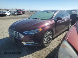 2017 Ford Fusion SE with VIN 3FA6P0T94HR211347, listed as a Copart auction lot 46572805 with Not provided miles and Salvage title. Bid and sale history available at DreamBid. Image 1.