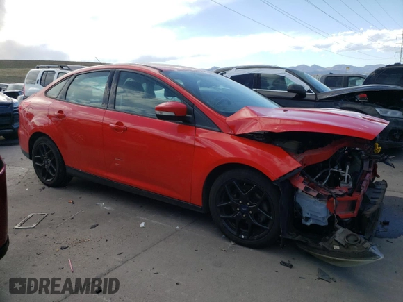 2016 Ford Focus SE with VIN 1FADP3F27GL311897, listed as a Copart auction lot 50878625 with 109,334 mi miles and Salvage Title. Bid and sale history available at DreamBid. Image 4.
