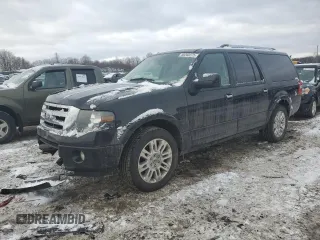 2011 Ford Expedition EL Limited with VIN 1FMJK2A58BEF27855, listed as a Copart auction lot 88202275 with 167,230 mi miles and Salvage Title. Bid and sale history available at carsss.com. Image 1.