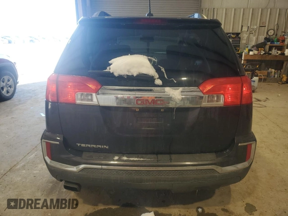 2016 GMC Terrain SLE with VIN 2GKALNEK8G6223170, listed as a Copart auction lot 46083705 with 124,858 mi miles and Salvage Title. Bid and sale history available at carsss.com. Image 6.
