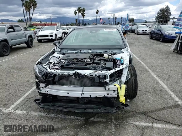 2025 Toyota Camry LE with VIN 4T1DAACK0SU003652, listed as a Copart auction lot 49150245 with 13,456 mi miles and Salvage Title. Bid and sale history available at carsss.com. Image 11.