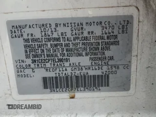 2014 Nissan Note SV с VIN 3N1CE2CP7EL390191, выставлен на аукционе Copart как лот 52814315 с пробегом 161 603 миль миль и Чистый • Clean title. История ставок и продаж доступна на DreamBid. Изображение 12.