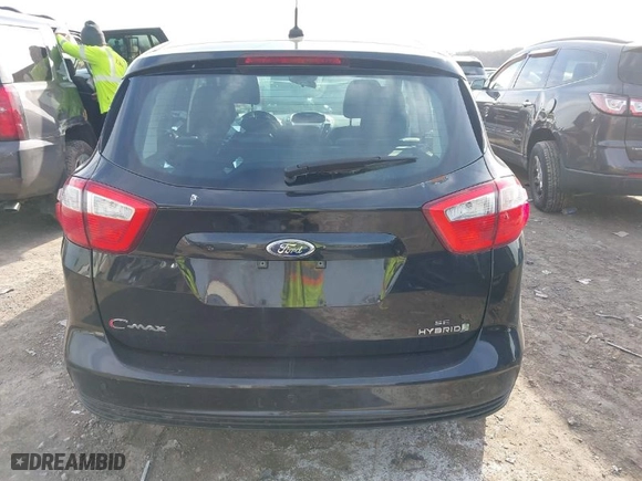 2014 Ford C-Max Hybrid SE with VIN 1FADP5AUXEL520973, listed as a IAAI auction lot 41834258 with 112,980 mi miles. Bid and sale history available at carsss.com. Image 16.