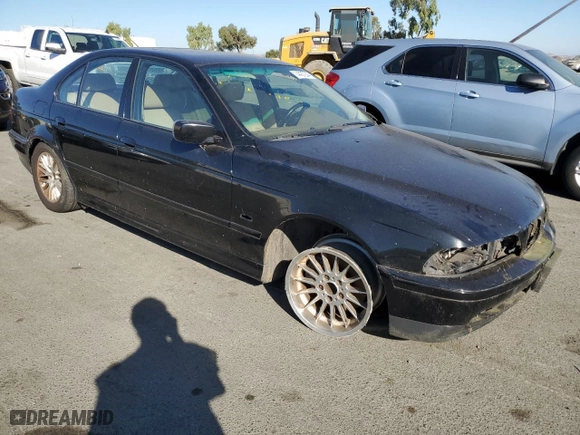2002 BMW 5 Series 540iA with VIN WBADN63412GM74129, listed as a Copart auction lot 74437244 with 0 mi miles and Clean Title. Bid and sale history available at carsss.com. Image 4.