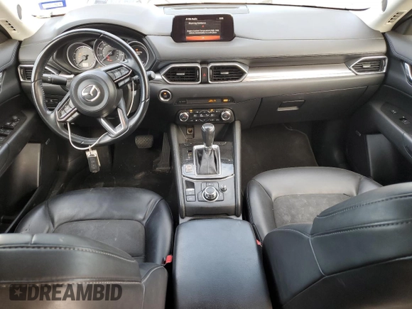 2018 Mazda CX-5 Touring with VIN JM3KFBCM0J0337911, listed as a Copart auction lot 46081615 with 80,673 mi miles and Salvage Title. Bid and sale history available at DreamBid. Image 8.