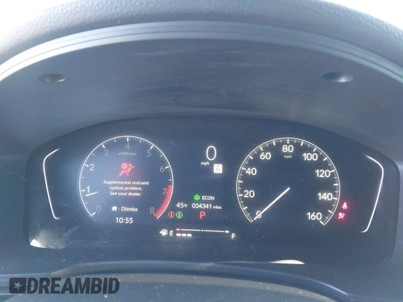 2024 Honda Civic Sport with VIN 2HGFE2F51RH545984, listed as a IAAI auction lot 41823057 with 34,341 mi miles and . Bid and sale history available at DreamBid. Image 7.