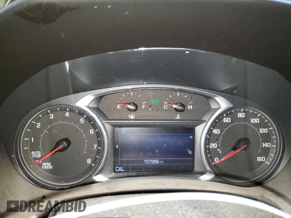 2021 Chevrolet Equinox LT with VIN 3GNAXUEV6MS124002, listed as a Copart auction lot 56940435 with 107,259 mi miles and Salvage title. Bid and sale history available at DreamBid. Image 9.