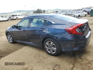 2017 Honda Civic Sedan LX with VIN 19XFC2F65HE215420, listed as a Copart auction lot 51118385 with 96,253 mi miles and Salvage Title. Bid and sale history available at carsss.com. Image 2.