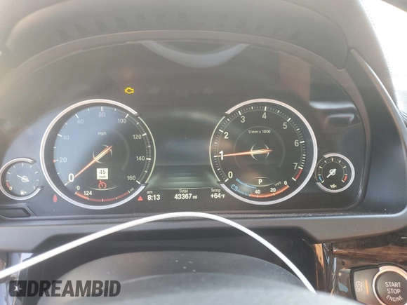 2016 BMW X6 xDrive35i with VIN 5UXKU2C59G0N83077, listed as a Copart auction lot 51334615 with 43,367 mi miles and Salvage Title. Bid and sale history available at carsss.com. Image 9.