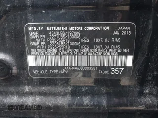2018 Mitsubishi Outlander SEL z VIN JA4AR4AW3JU003581, wystawiony jako IAAI lot #41649517 z przebiegiem 133 160 mil mil oraz . Historia ofert i sprzedaży dostępna na DreamBid. Obrazek 9.