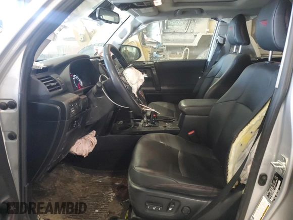 2023 Toyota 4Runner TRD Off Road Premium with VIN JTERU5JR3P6120898, listed as a Copart auction lot 46984915 with 49,525 mi miles and Salvage title. Bid and sale history available at DreamBid. Image 7.