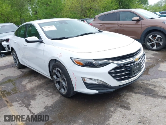 2024 Chevrolet Malibu LT with VIN 1G1ZD5ST4RF159851, listed as a IAAI auction lot 42121488 with 35,973 mi miles and . Bid and sale history available at DreamBid. Image 1.