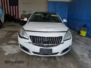 2014 Buick Regal Premium I with VIN 2G4GN5EX4E9314116, listed as a Copart auction lot 61821395 with 144,708 mi miles and Salvage title. Bid and sale history available at DreamBid. Image 5.